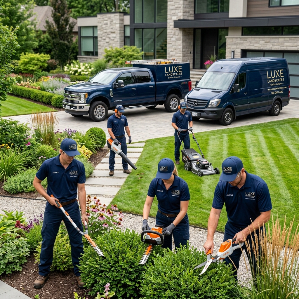 Harwell's Lawn Services & More team